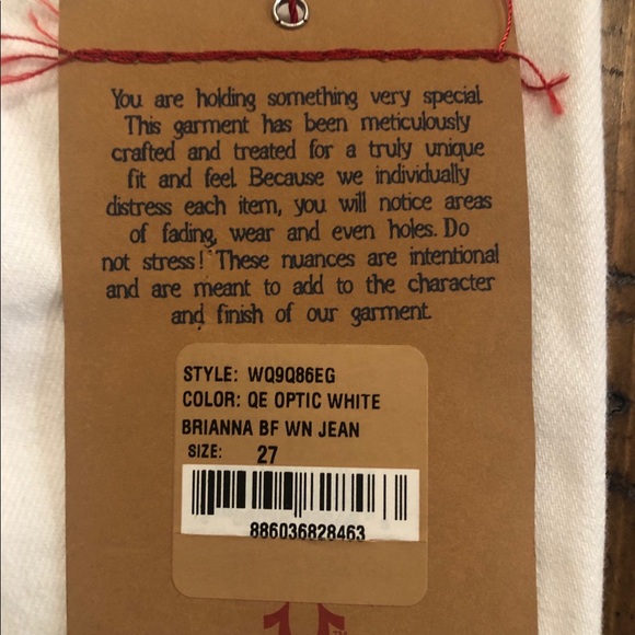 NWT! White True Religion Brianna BF Women’s Jeans - Picture 6 of 6